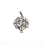 Drzewko szczęścia - zawieszka srebrna