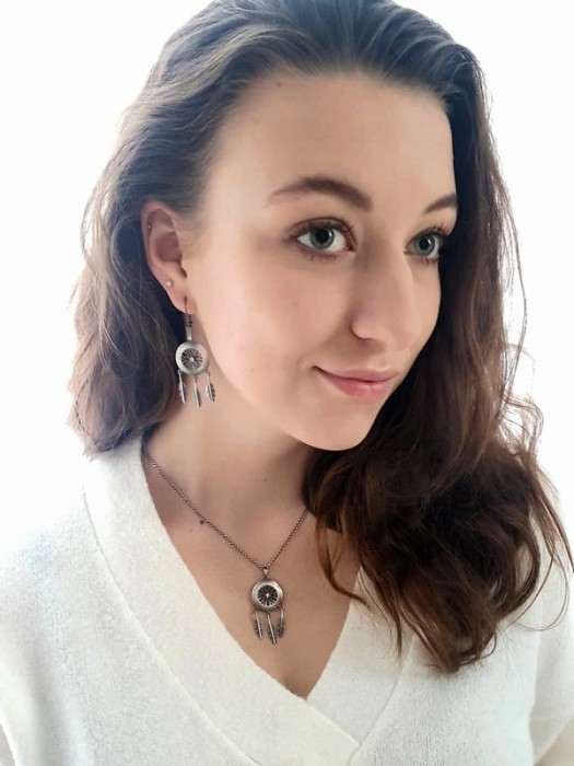 kolczyki boho