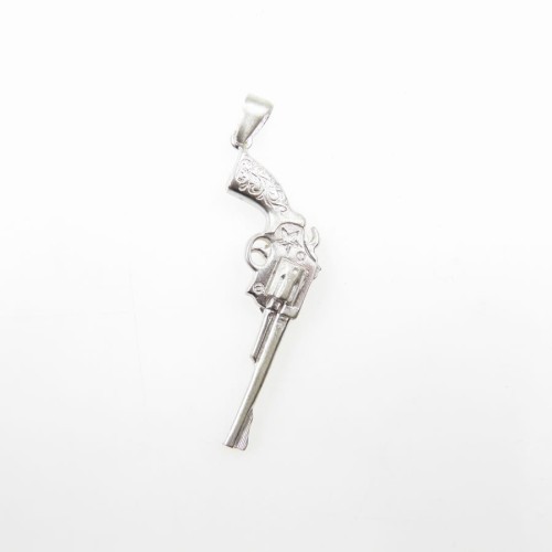 Zawieszka z rewolwerem.