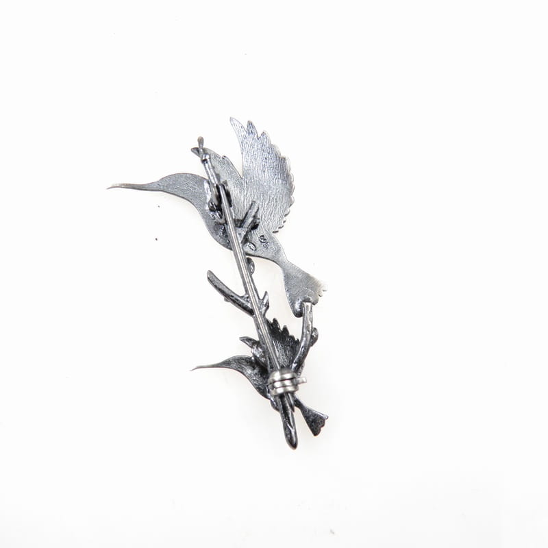 Kolibry broszka.