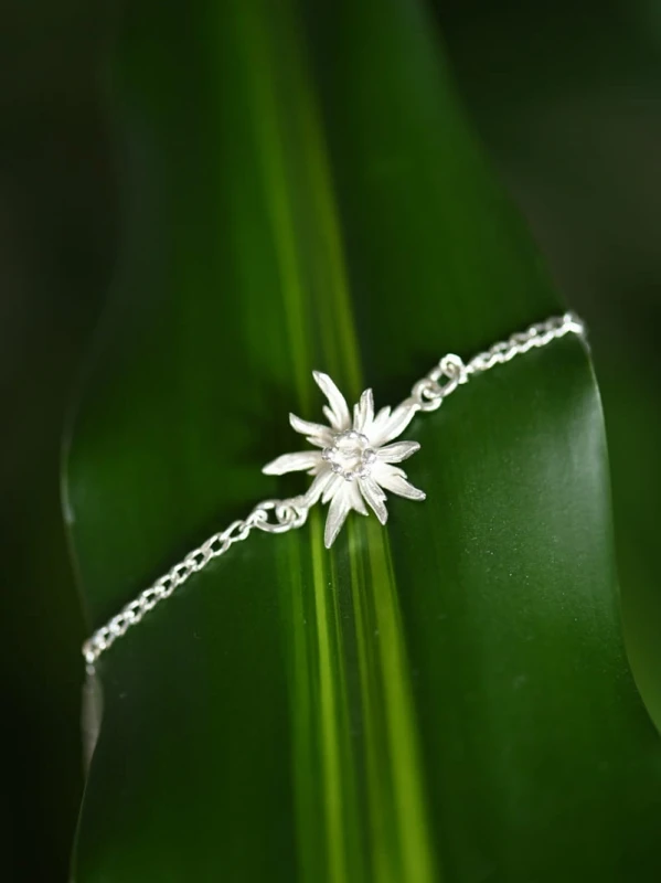 Bransoletka srebrna handmade.