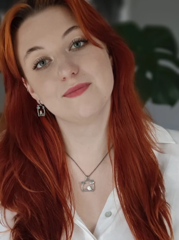 Zawieszka z ptaszkiem - Venus Galeria.