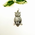 Zawieszka z sową szarą.
