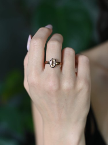 Pierścionek z kawą.