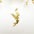 Złoty elfik zawieszka.