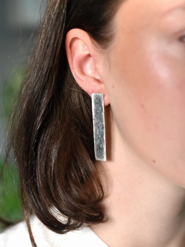 Prostokąty kolczyki.