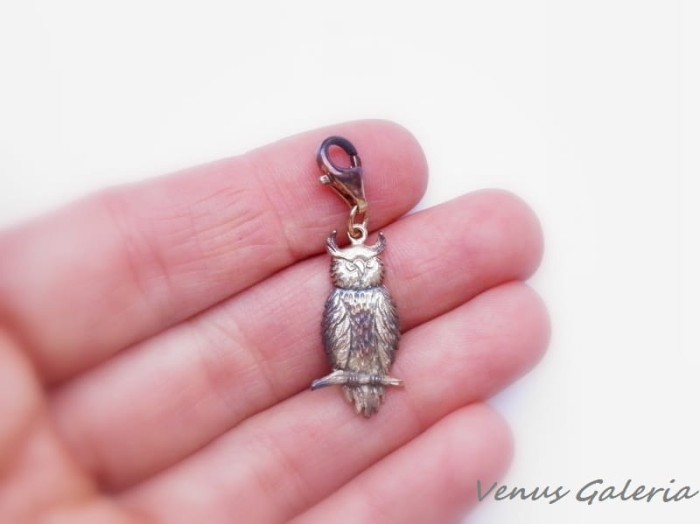 Charm - Sowa mała brązowa