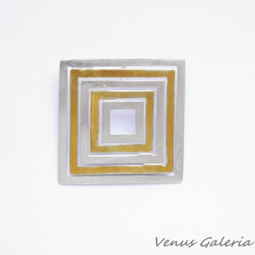 Zawieszka srebrna - Quadratum duże II