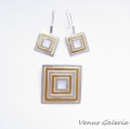Zawieszka srebrna - Quadratum duże II