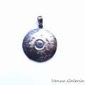 Zawieszka srebrna oksydowana - Jowisz mały brązowy