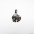 Zawieszka srebrna- Gray modern