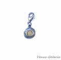 Charm srebrny oksydowany - Jowisz mini