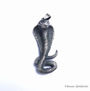 Wisiorek srebrny - Kobra II