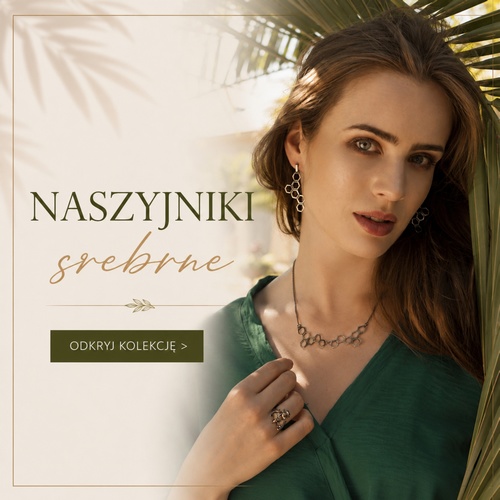 Naszyjniki srebrne