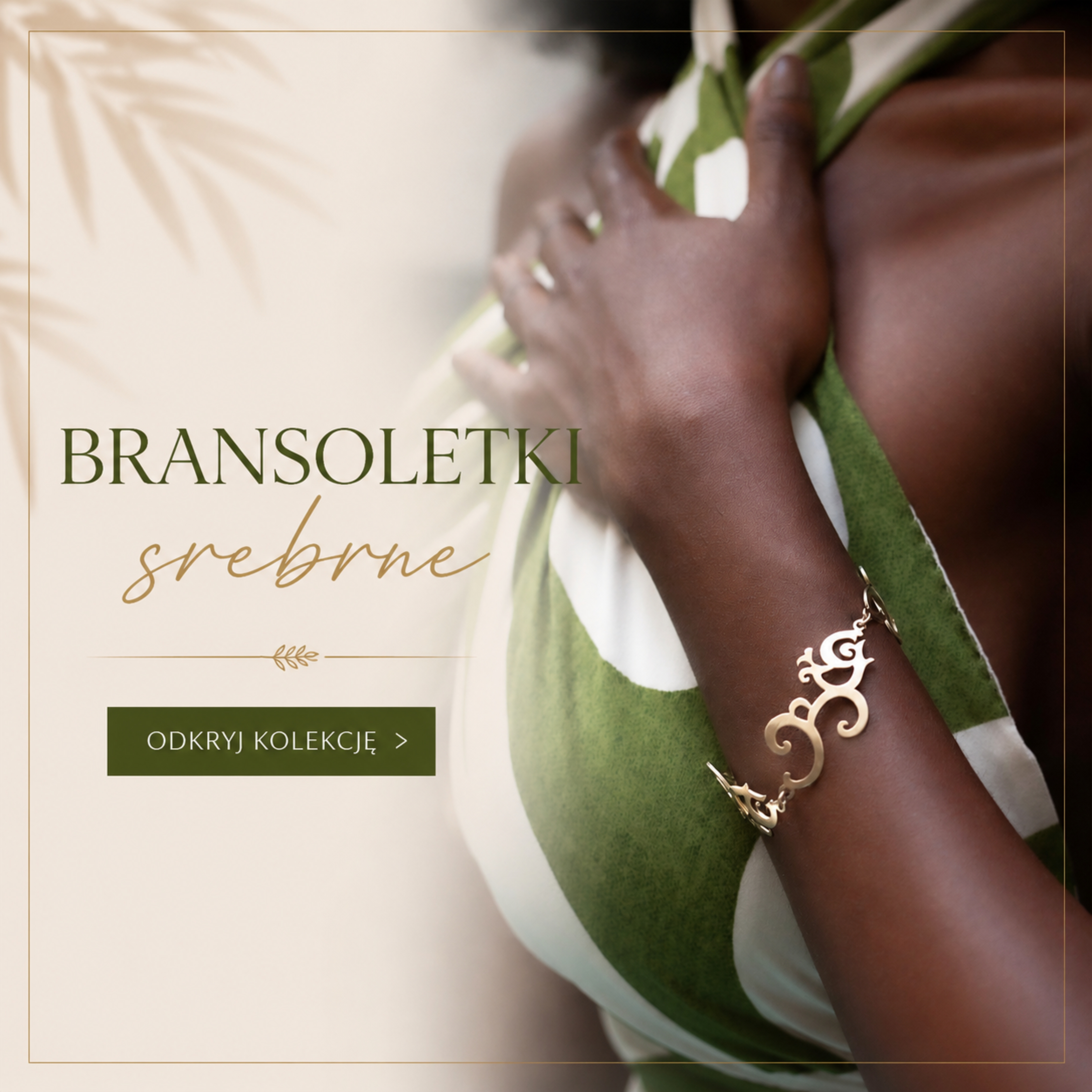 Bransoletki srebrne